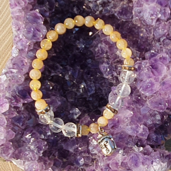 Bracelet en CITRINE